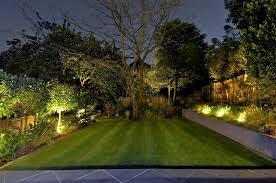 High-Tech Garden Light Systems and Cable Installation