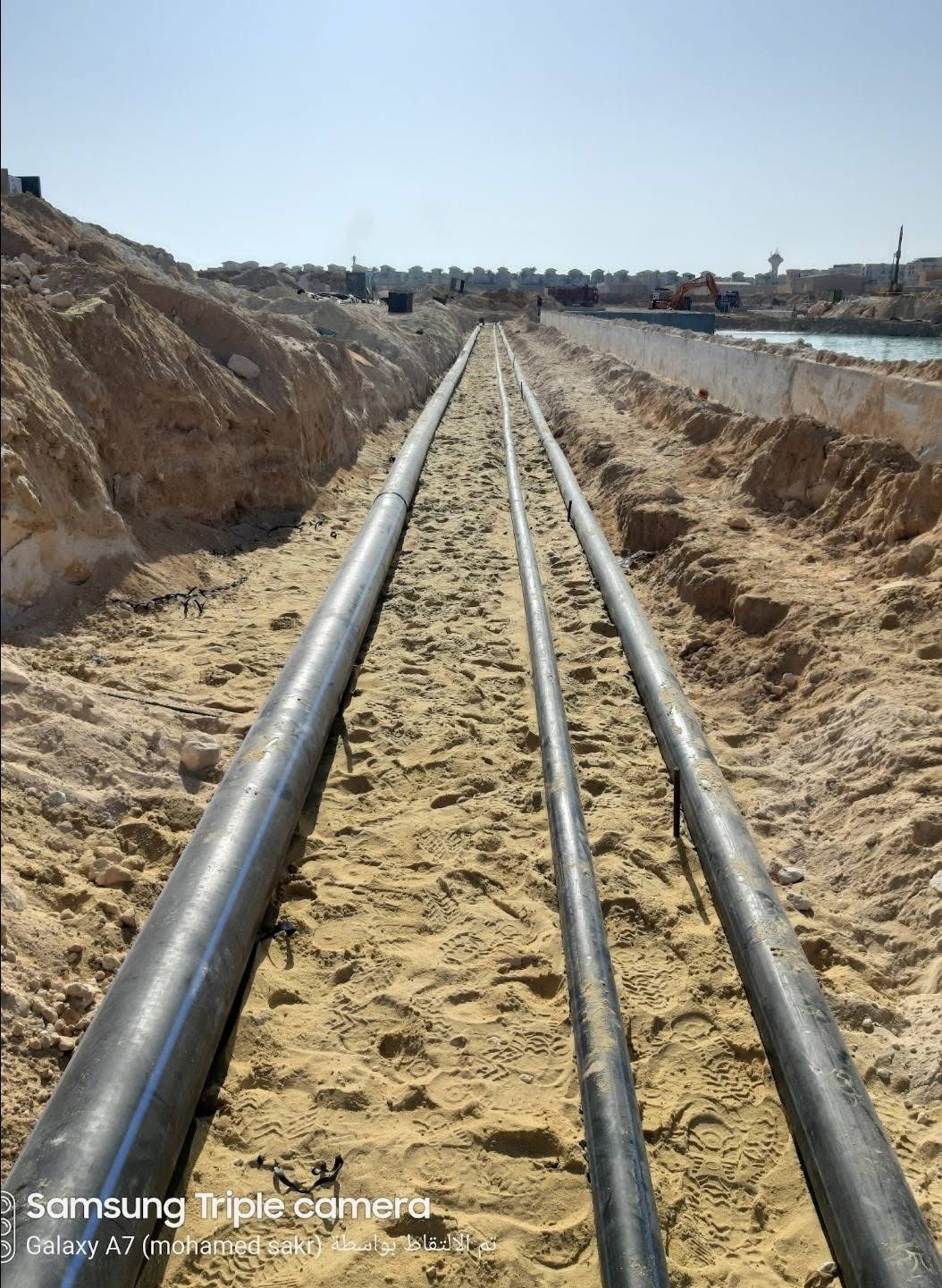 Infrastructure Subterranean Utility Excavation and Trenching Works Saudi Arabia