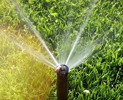Installation of Automatic Underground Lawn Pop-Up Sprinklers