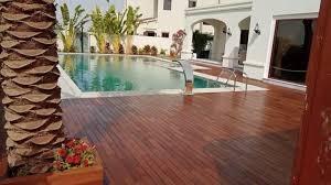 Luxury Swimming Pool Composite Wood Decking