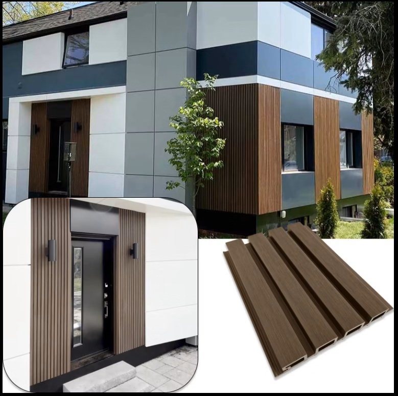 Designing and Fitting of Luxury Outdoor WPC Composite Wall Cladding