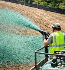 Mechanical Hydroseeding and Planting of Large Commercial Lawns