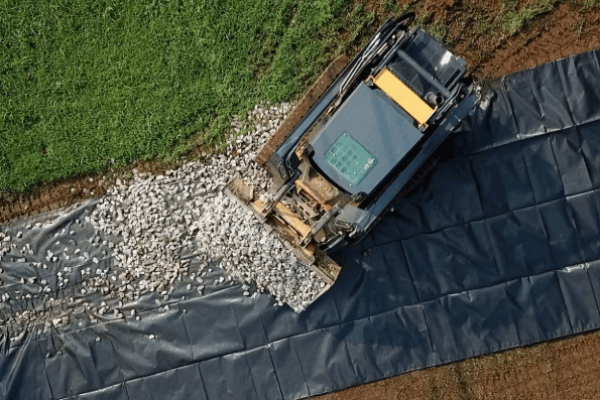 Supply and Laying of Anti-Weed Ground Geotextile Underlayments