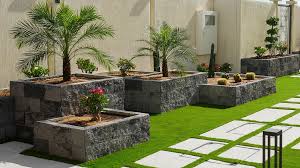 Structural Construction of Reinforced Concrete Garden Retaining Walls
