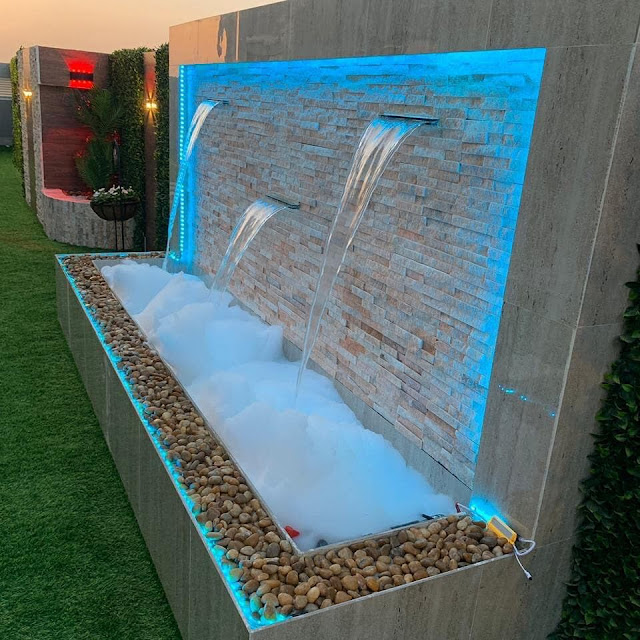 Advanced Architectural Design & Construction of Modern Waterfalls & Fountains